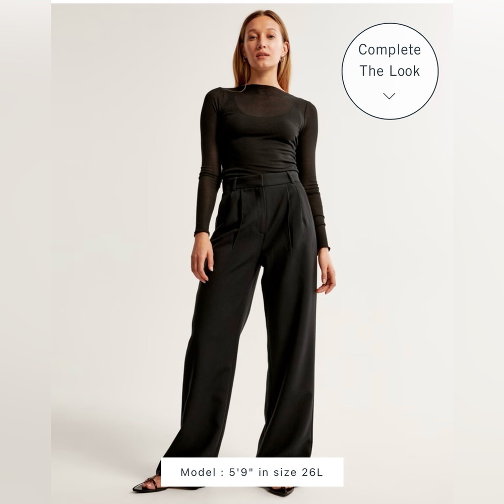 NWT Abercrombie & Fitch Sloane Tailored Pant